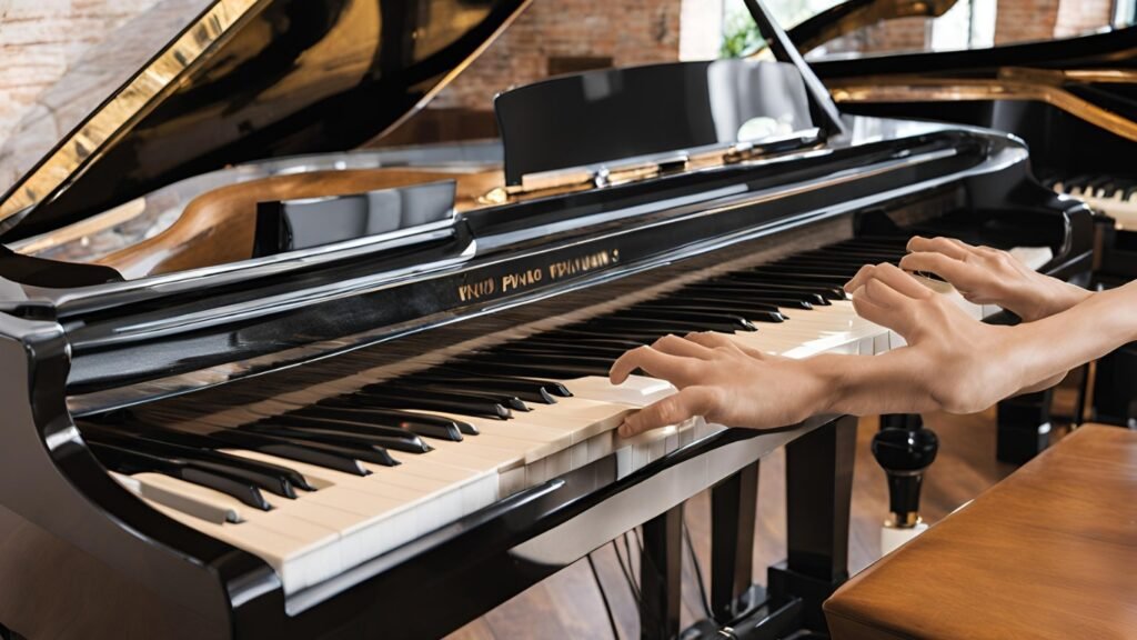So sánh đàn piano cơ và điện: Lựa chọn nào phù hợp cho bạn? 2 Âm thanh và cảm giác chơi