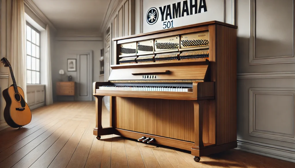Đàn Piano Yamaha 501 Cũ 2 Đàn Piano Yamaha 501