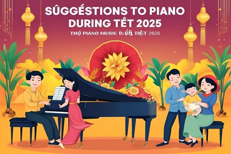 Gợi ý bản nhạc piano hay nhất để chơi trong dịp Tết 2025