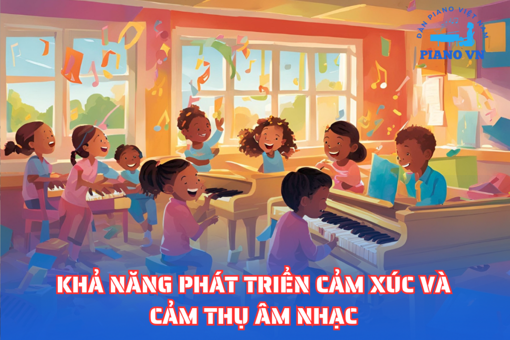 Khả năng phát triển cảm xúc và cảm thụ âm nhạc
